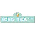 thumbnail image 1 of SignMission P-618 Iced Tea Panneau de Rue 18 x 6 Po. - Thé Glacé, 1 of 1
