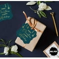 thumbnail image 6 of Inkdotpot Pack Of 100 Merry Christmas & Happy Text Paper Tags DIY Craft Bracket Shape Real Gold Foil Hang Tags, 6 of 7