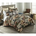thumbnail image 2 of Your Lifestyle by Donna Sharp Rustica 3PC Queen Quilted Bedding Set, 2 of 8