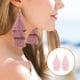 thumbnail image 2 of Sonducket 1 par de pendientes de borla bohemios, estilo Retro, colgante de oreja, joyería exagerada con estilo, recuerdo de fiesta, pendiente con flecos, Ropa, zapatos y accesorios Miscelánea Rosado Sonducket AP009619-04B, 2 of 6