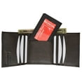thumbnail image 2 of Genuine Leather Trifold W/Removable ID Holder Mens Wallet 2955, 2 of 10