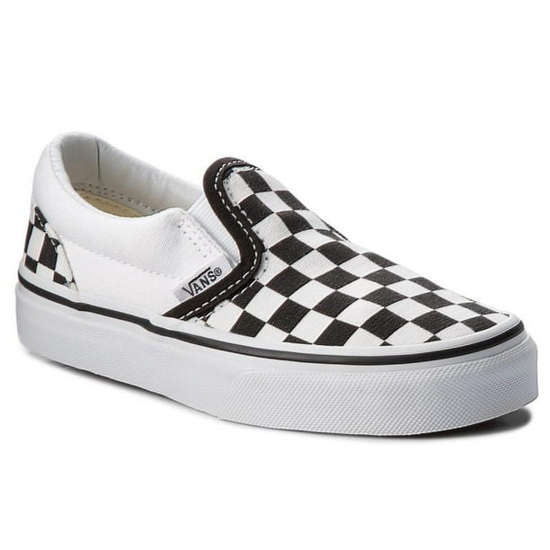 Tenis Vans Classic Slip On para Niños 17 A 22 VN000ZBU5GU blanco