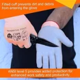 thumbnail image 4 of PURELY- Wolf Hi-Viz A5 Cut Rated Breathable Polyethylene Seamless Safety Garden Glove, 4 of 5