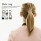 thumbnail image 4 of 6 uds. De coleta para el pelo, lazos para el pelo, soporte para el pelo a la moda, accesorios para el cabello para mujer, anillos para el pelo, 4 of 6