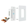 thumbnail image 1 of tssuouriy DS-123-1 Wirless Smart Wifi Wall Light Switch 1 Gang 1800W Remote Control Smart Switch US Standard for SMART LIFE APP, 1 of 7