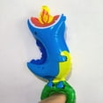 thumbnail image 5 of 25 globos de muñeca de animales de dibujos animados para decoración de fiesta de cumpleaños, globos de zorro, vaca, cohete, dinosaurio, juguetes de regalo para niños, baby shower, 5 of 5