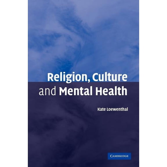 Religion, Culture and Mental Health, (Paperback)