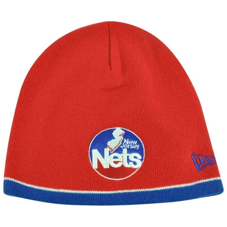 Products New Jersey Nets - NBA New Era HWC New Jersey Nets Cuffless Performance Toque Knit Beanie Skully
