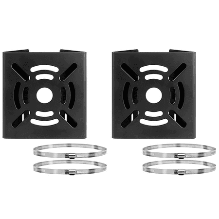 

2X Universal Vertical Pole Mount Camera Bracket Wall Mounting Bracket for CCTV Security Camera PTZ Dome (A)