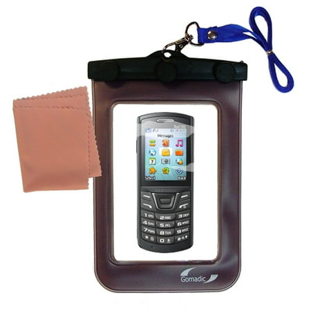 Gomadic Clean and Dry Waterproof Protective Case Suitablefor the Samsung GT-E2152 to use Underwater