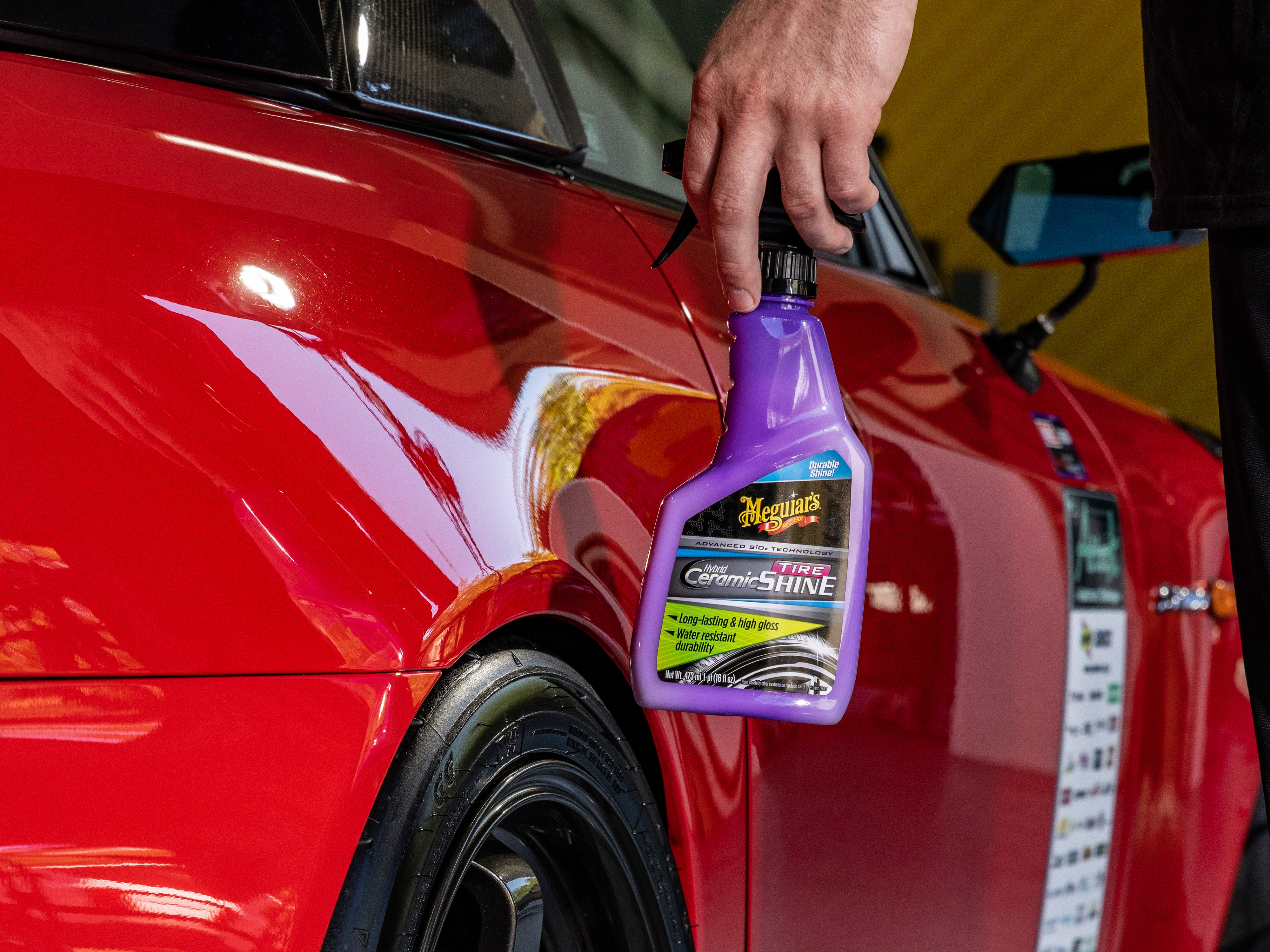 Meguiar's Hybrid Ceramic Tire Shine - 16oz photo 5