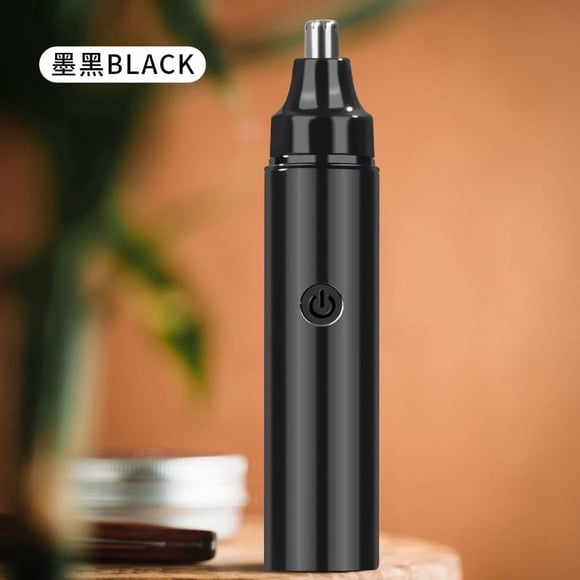 Riwcyla Electric nose hair trimmer mennose hair trimmer shaving nose hair device to nasal cavity rechargeable electric nose hair trimmer artifact black