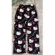thumbnail image 1 of Pijamas de franela de gato KT de dibujos animados para mujer, ropa gruesa de otoño e invierno, pantalones de Casa informales cálidos de terciopelo, comercio exterior, 1 of 5