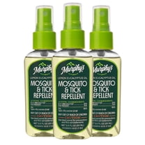 Murphy’s Naturals Mosquito & Tick Repellent Spray with Oil of Lemon Eucalyptus, 2oz Pump, 3 Pack