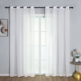 thumbnail image 2 of Opolski Sheer Curtains Light Diffuse Thick Polyester Voile Sheer Curtain Panels for Home, 2 of 9
