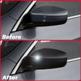 thumbnail image 2 of KYYET Gloss Black Door Wing Mirror Cover Caps Compatible with Infiniti 2008-2013 G37 Sedan Coupe, 2 of 8