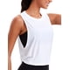 thumbnail image 1 of Remera CRZ YOGA de Algodón Pima Cropped sin Mangas Blanca S, 1 of 8
