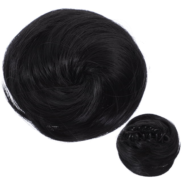 EeaseMX Cañador de cabello de moño falso Bun Claw Chignon Caballero de cabello rizado Buns Buns