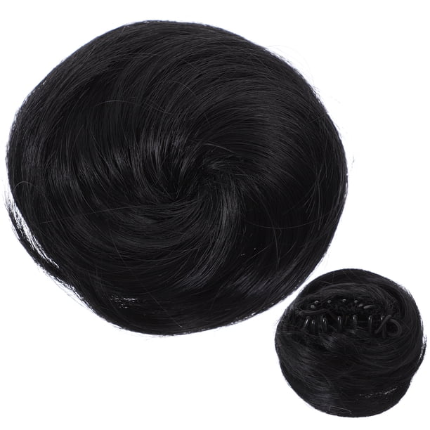 EeaseMX Cañador de cabello de moño falso Bun Claw Chignon Caballero de cabello rizado Buns Buns