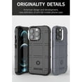 thumbnail image 3 of Slim Fit Phone Case for iPhone 13 Pro Max,Rugged Shield Case with Military Grade Shockproof Protection,Drop-Tested and Camera Lens Protection Shell for iPhone 13 Pro Max (6.7), HD Black, 3 of 8