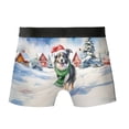 thumbnail image 2 of Hello Winter Border Collie Frosty Morning Walk Welcome Snowy Christmas All Over Print Boxer Briefs Underwear for Men Dad Borders Dog Lovers Gifts Idea - 02018, 2 of 6
