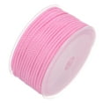 thumbnail image 3 of Unique Bargains Nylon Beading Thread Cord 2mm Extra Strong Braided Nylon String for Necklace Crafting 15M/49 Feet, Charm Pink, 3 of 5