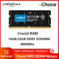 thumbnail image 1 of Laptop RAM Memory DDR5 16GB 32GB 4800MHz 5600MHz 1.1V CL40 262-Pin For Notebook Module SO-DIMM 16GB 4800MHz, 1 of 5