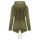 thumbnail image 4 of Abrigos de Invierno Para Mujer Chaqueta de Lluvia Sólida Chaquetas Al Aire Libre Impermeable Con Capucha Impermeable A Prueba de Viento Odeerbi ODB173191, 4 of 9