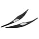 thumbnail image 5 of 2 uds cubierta tipo ceja para faro delantero reemplazo de embellecedor Exterior de coche para Serie 3 E90 E91 Sedan Touring 2005-2012 estilo de fibra de carbono, 5 of 12