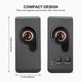 thumbnail image 3 of Excellent Design Desktop Speakers With Low Frequency Amplifier, 3 of 5