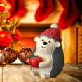 thumbnail image 4 of Figuras en miniatura de Navidad Mini adorno de Papá Noel Navidad Micro paisaje Erizo Zulema Figuras en miniatura, 4 of 7