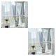 thumbnail image 1 of Cortina transparente Billuyoard 145cm * 150cm 390G 2Conjunto, 1 of 6