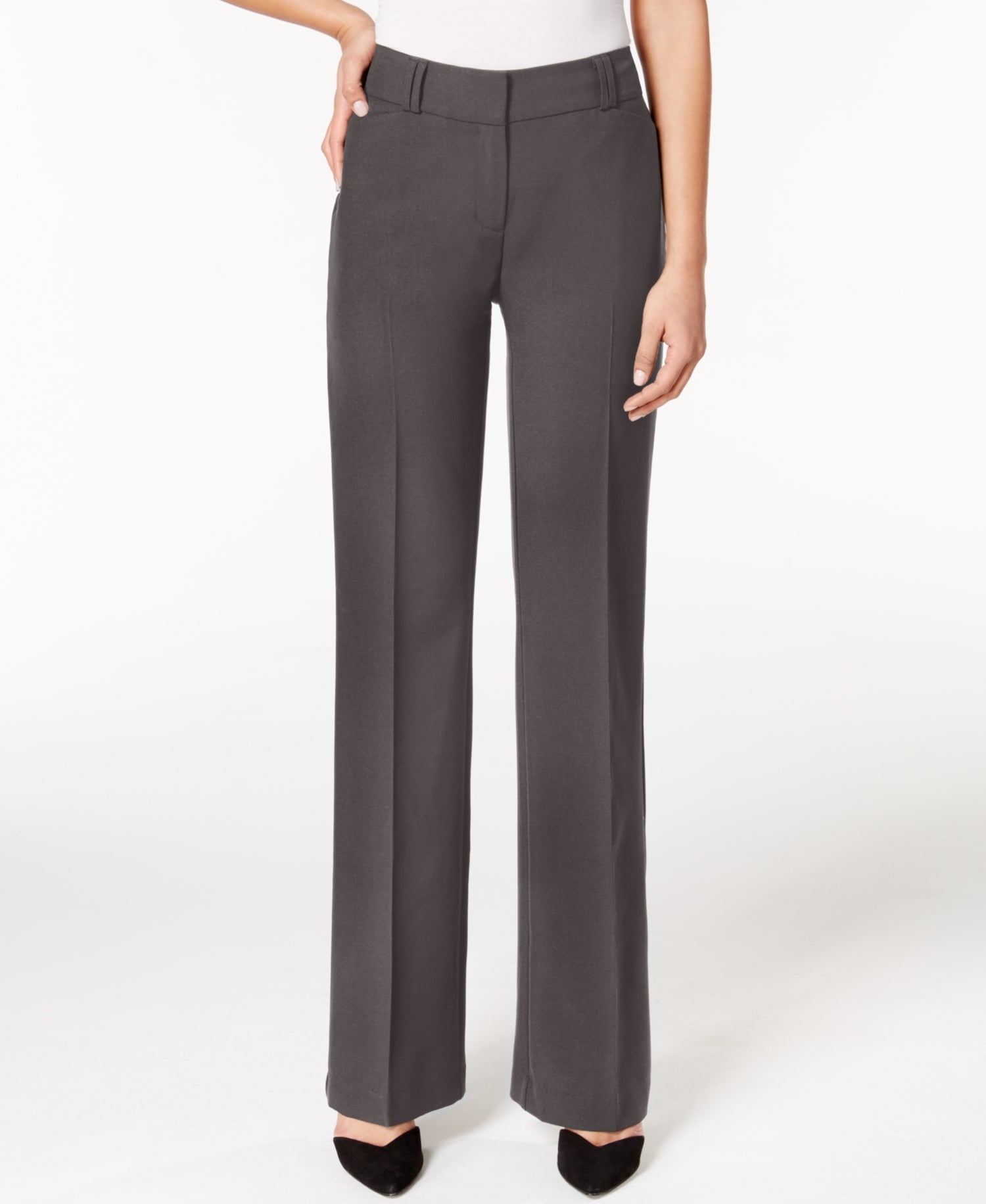 Alfani curvy store bootcut pants