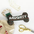 thumbnail image 4 of Pavilion - Naughty Or Nice - 11" Dog Bone Puppy Dog Toy With Rope Handle K-9 Furry Companion Christmas Holiday Gift Present, 4 of 7
