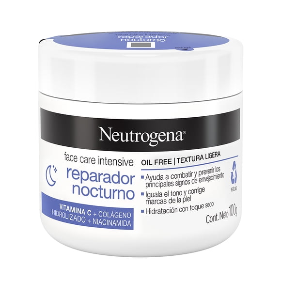 Crema facial Neutrogena reparador nocturno 100 g