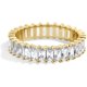 thumbnail image 2 of Moda clásica 18K chapado en oro titanio acero mujeres apilamiento anillo mejores regalos parejas Namotu CZJP-HY54-1, 2 of 5