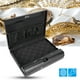 thumbnail image 5 of Caja de seguridad para huellas dactilares, de acero laminado en frío, con cerradura para llaves, para guardar dinero, objetos de valor, joyas, pistolas y minicajas para coche., 5 of 14