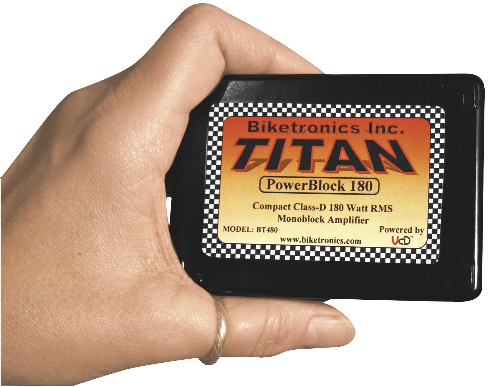 Biketronics Universal Titan Powerblock Amplifier (180W) 2 Channel