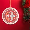 thumbnail image 4 of Scandinavian Bird Christmas Ornament, Ethnic Classic Folklore, 2D Illustration, 4 of 5