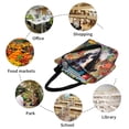 thumbnail image 6 of Sikiie Colorful Flower Dog Shoulder Bag Casual Hobo Crossbody Tote Bag for Women and Men Large Purse Messenger Bag Travel Work, 6 of 6