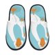 thumbnail image 1 of Fotbe Three White Geese Pantuflas Peludas para Mujer con Estampado, Zapatillas de Peluche, Zapatos de Invierno para Casa, Uso Interior y Exterior-Medium, 1 of 8