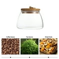 thumbnail image 3 of 1pc Kitchen Tea Sealed Container Practical Glass Storage Jar Food Can (500ML), 3 of 8