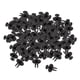 thumbnail image 1 of Paquete De 100 Faldón De Barro Universal Para Vehículos, Remaches Ciegos, Clavijas Negras De Nailon De 6 Mm 1/4 " Soledad Falda de barro de coche Remaches ciegos, 1 of 10
