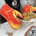 thumbnail image 2 of Oven Mitts Heat Resistant Gloves 2 Pack, Crab Tongs Lobster Claw Gloves Fun Kitchen Mittens Cute Oven Mitts High Temp Cotton Baking Gloves Microwave Pizza Toaster BBQ for Women Men, 2 of 10