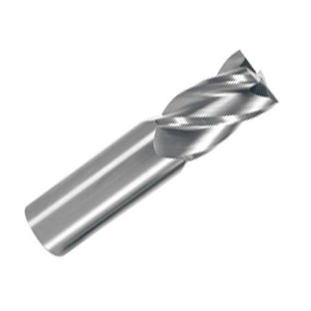 UPC: 0887861157612 | 1/4 X 3/8 HSS 4 Flute Single End Center Cutting End Mill Qualtech DWCF308-CC