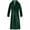 Green, variant on Men Smoking Robe Green Velvet Silk Warm Vintage Smoking Jacket Luxury Quilted Gebtlemen Cigar Robe 