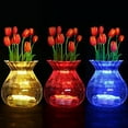 thumbnail image 3 of JYtrend Super Bright LED Floral Tea Light Submersible Lights for Party Wedding (Amber, 60 Pack), 3 of 5