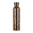 thumbnail image 1 of Botella de agua martillada, botella de bebida de metal a prueba de fugas, recipiente portátil para agua para senderismo, gimnasio, camping al B, 1 of 9