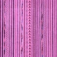 thumbnail image 1 of Ahgly Company Indoor Square Oriental Purple Modern Area Rugs, 5' Square, 1 of 4