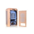 thumbnail image 4 of Thermaltake Tower 300 Summer Edition Peach Fuzz Micro-ATX Case; 2x140mm CT Fan Included; Supports Up to 420mm Radiator; Horizontal Display Capable; CA-1Y4-00SKWN-00, 4 of 9